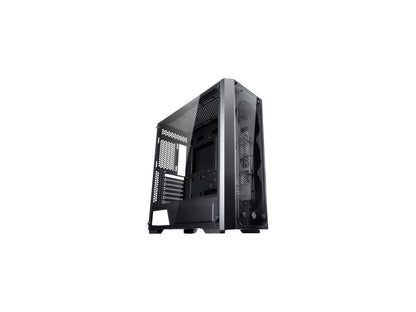 RAIJINTEK PONOS TG, a Mid-Tower Case w/ Tempered Glass (Front & Side), EEB M/B, Max. 390mm VGA Card, Max. 5×2.5"HDD, 360mm Radiator at Front, Max. 10×12025 Fans, USB3.0 Hub, Magnetic Dust Filters
