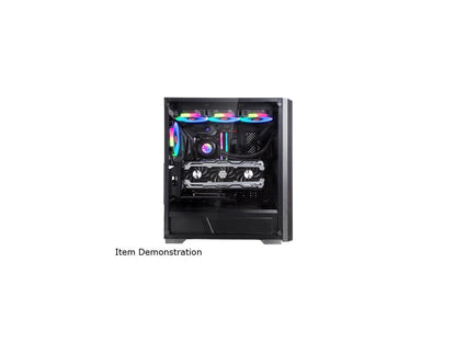 RAIJINTEK PONOS MS, a Mid-Tower Case w/ Tempered Glass and Front Mesh, EEB M/B, Max. 390mm VGA Card, Max. 5x2.5"HDD, 360mm Radiator at Front, Max. 10x12025 Fans, USB3.0 Hub, Magnetic Dust Filters