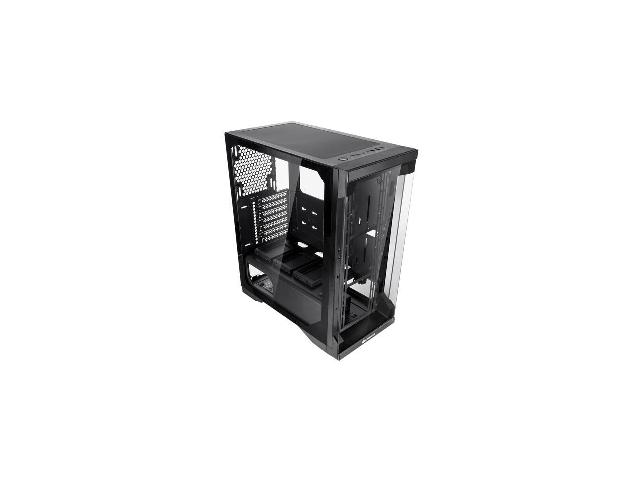 RAIJINTEK SILENOS PRO, ATX Tower with Clean Transparent Front and Side Tempered Glass (4.0mm) Design, Comes with Pre-installed 2pcs ARGB 200mm Fans at Front and 1pcs 120mm ARGB fan at Rear