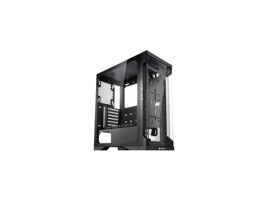 RAIJINTEK SILENOS, an ATX Tower Designed to Install High Air Flow 200mm Fans and a Clean Transparent Front and Side Tempered glass (4.0mm), Supports VGA length up to 320mm, 2x3.5 HDDs & 6x2.5 HDD/SSDs