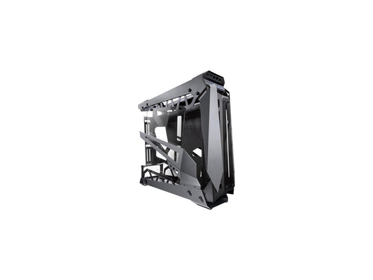 RAIJINTEK NYX PRO -Titan, a Open Frame Alu. Case (EE-B M/B), 4mm Tempered Glass, Flip Open Top Panel & Front Panel, max. 496mm VGA Card, max. 2.5"SSD×4, max. 12025 Fanx6, PCI Express Gen3.0 Riser Card