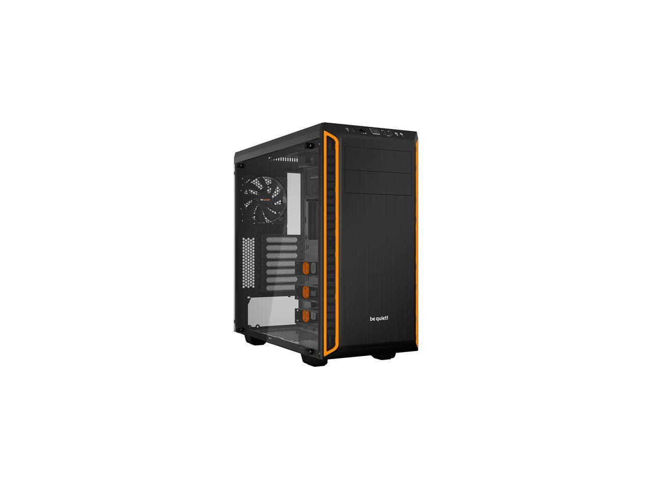 be quiet! PURE BASE 600 WINDOW Black/Orange
