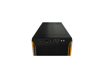 be quiet! PURE BASE 600 WINDOW Black/Orange