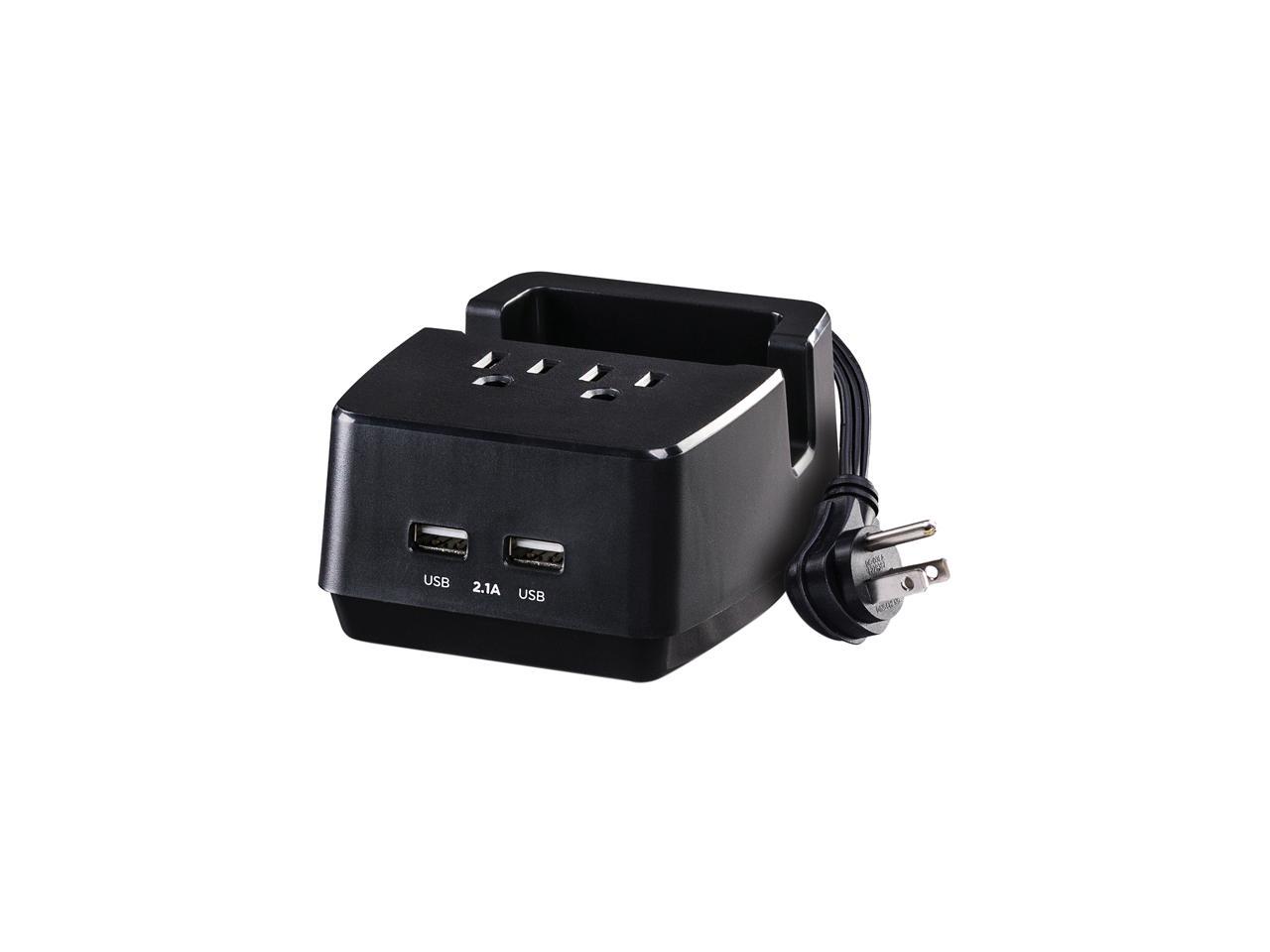 CyberPower Systems USA PS205U CyberPower USB Chargers - 120 V AC Input Voltage - 5 V DC Output Voltage - 2.10 A Output Current