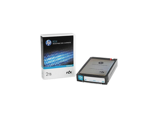 HPE - RDX x 1 - 2 TB - storage media HP 2 TB 2.5" RDX Technology Hard Drive Cartridge - 5400 - Removable