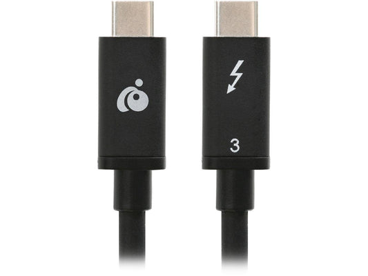 IOGEAR GT3CP5 Thunderbolt 3 Usb-C 0.5m 1.6 Ft 40Gbps Cable