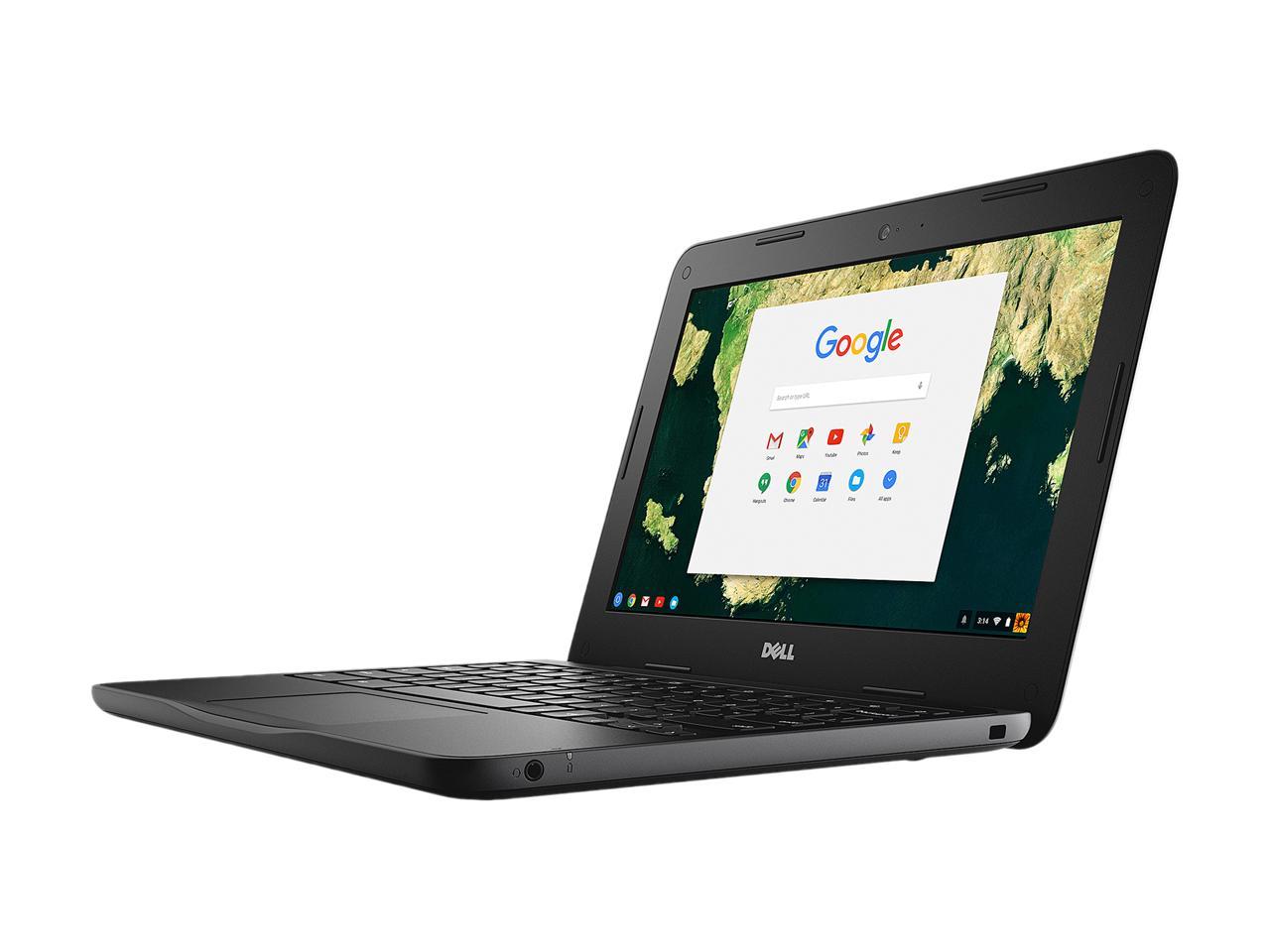 DELL 3180 (83C80) Chromebook Intel Celeron N3060 (1.60 GHz) 4 GB Memory 16 GB eMMC 11.6" Chrome OS