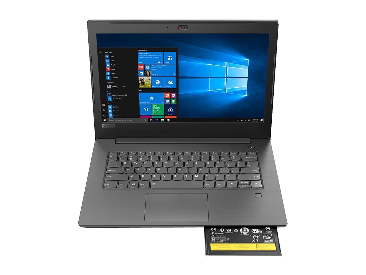 Lenovo V330-14ARR AMD Ryzen 5 2500U (2.00 GHz) 8 GB Memory 256 GB SSD AMD Radeon Vega 8 14.0" Windows 10 Pro 64-bit Laptop 81B1001GUS