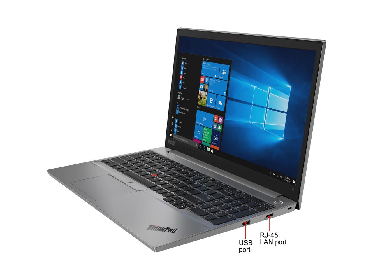 Lenovo ThinkPad E15 15.6" Laptop i7-10510U 8GB 500GB HDD Windows 10 Pro