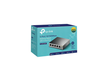 Tp-Link 5-Port 10/100Mbps Desktop Switch With 4-Port Poe