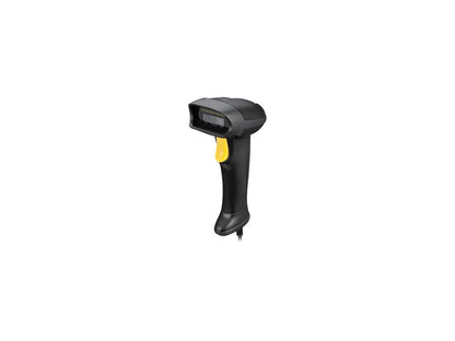 Adesso NuScan 2500TU Heavy Duty Long Range Handheld 1D/2D Barcode Scanner, USB, Spill Resistant, Antimicrobial, Drop Protection - NUSCAN2500TU