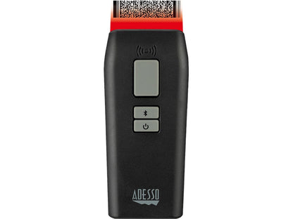 Adesso NuScan 3500CB Portable Pocket Size Bluetooth Long Range CCD Barcode Scanner w/ Detachable Magnetic Cable, IP66 Waterproof, Antimicrobial, Drop Protection - NUSCAN3500CB