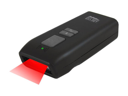 Adesso NuScan 3500CB Portable Pocket Size Bluetooth Long Range CCD Barcode Scanner w/ Detachable Magnetic Cable, IP66 Waterproof, Antimicrobial, Drop Protection - NUSCAN3500CB