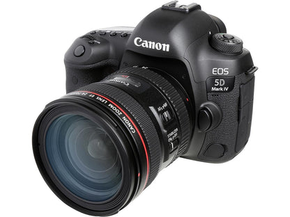 Canon 1483C018 EOS 5D Mark IV DSLR Camera with 24-70mm f/4L Lens