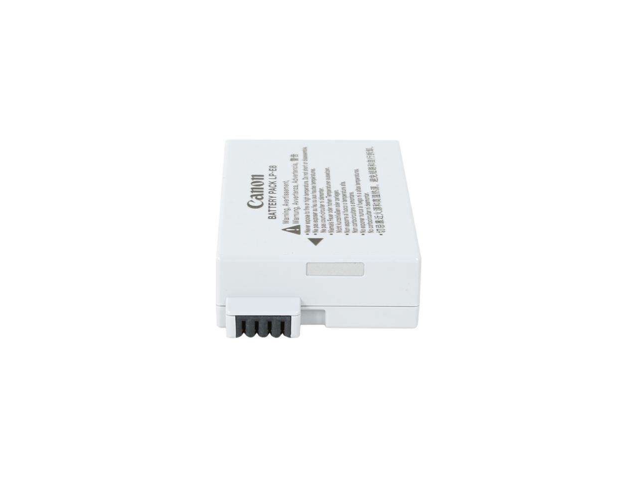 Canon LP-E8 (4515B002) 1-Pack 1120mAh Li-Ion Battery Pack Fits T2i, T3i, T4i and T5i
