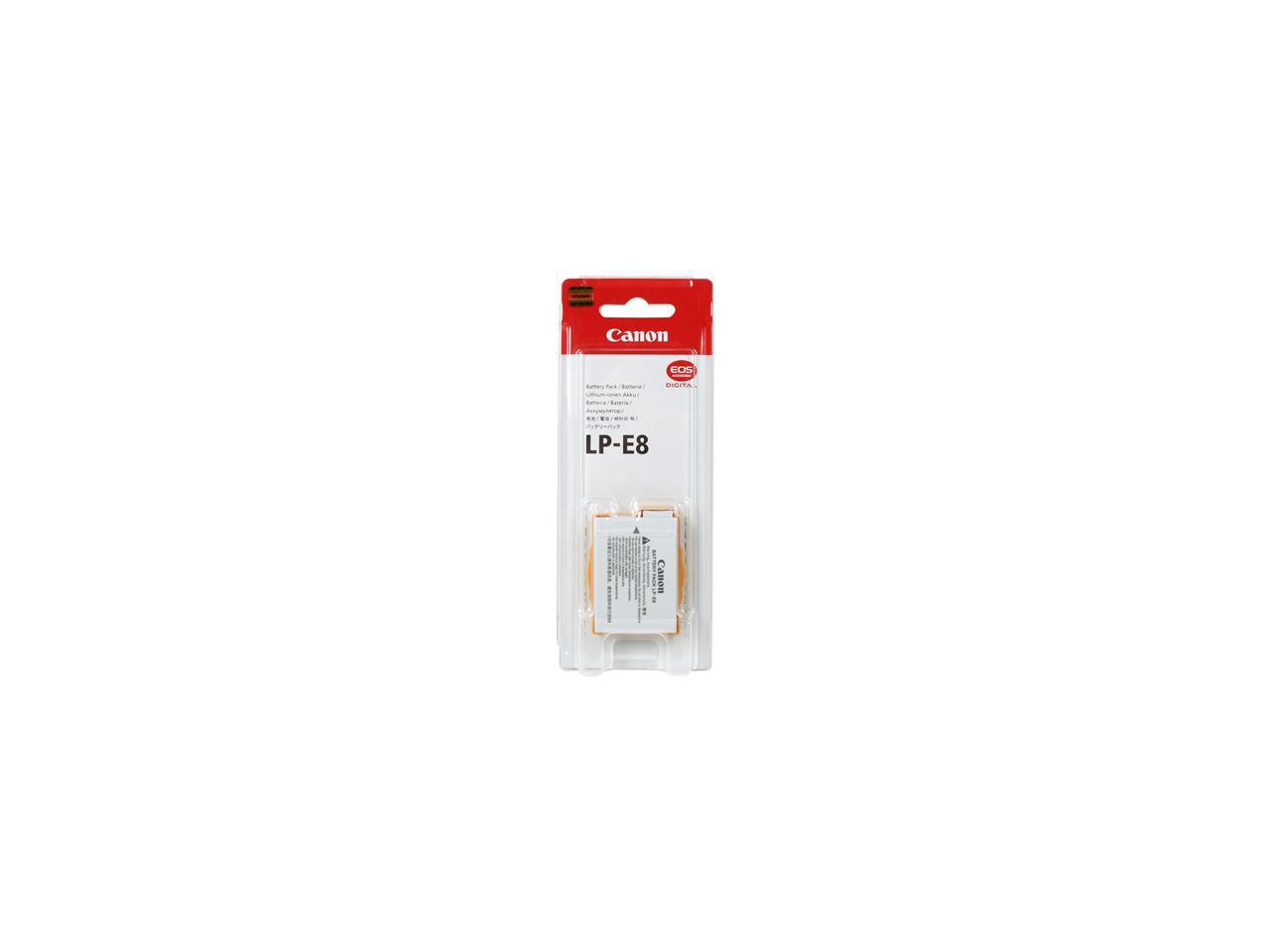 Canon LP-E8 (4515B002) 1-Pack 1120mAh Li-Ion Battery Pack Fits T2i, T3i, T4i and T5i
