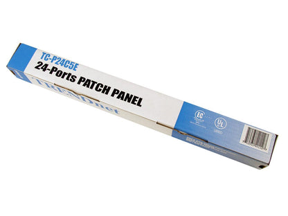 TRENDnet TC-P24C5E 24-port Cat5/5e Unshielded Patch Panel