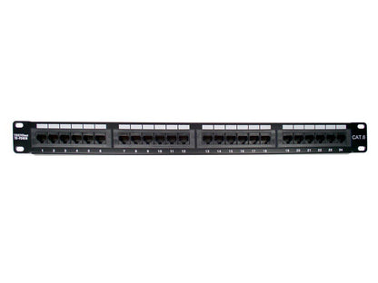 TRENDnet 24-Port Cat6 Unshielded Rackmount Patch Panel, TC-P24C6