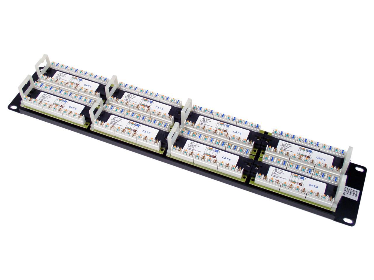 TRENDnet TC-P48C6 48-Port Cat 6 RJ-45 Rack Mount Patch Panel