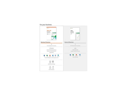 Microsoft Office Home and Business 2019 - 1 device, Windows 10 PC/Mac Download