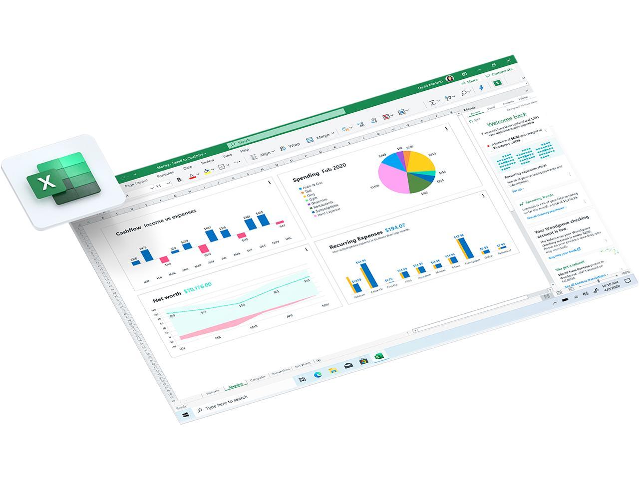 Microsoft 365 Personal | 12-Month Subscription, 1 person | Premium Office apps | 1TB OneDrive cloud storage | PC/Mac Keycard