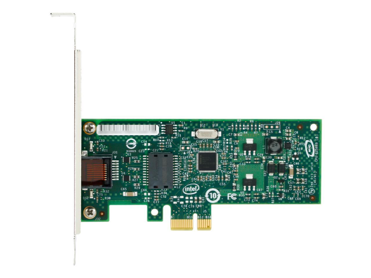 Intel EXPI9301CT Desktop Adapter Gigabit CT 10/100/1000Mbps PCI-Express 1 x RJ45