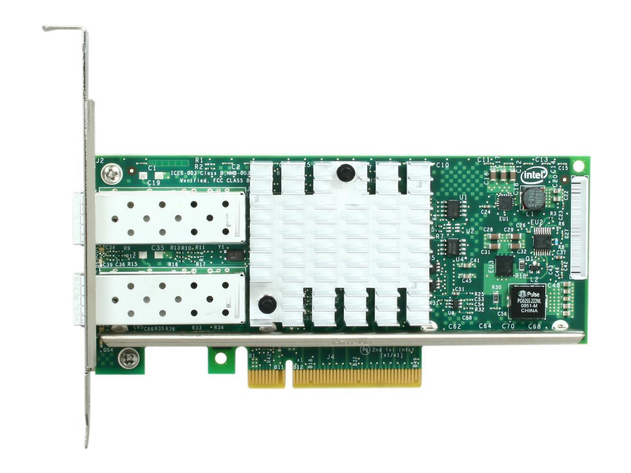 Intel E10G42BTDA Server Adapter X520-DA2 10Gbps PCI Express 2.0 x8 2 x SFP+