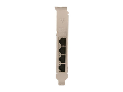 Intel E1G44HTBLK Server Adapter I340-T4 (Bulk Pack) 10/100/1000Mbps PCI-Express 2.0 4 x RJ45