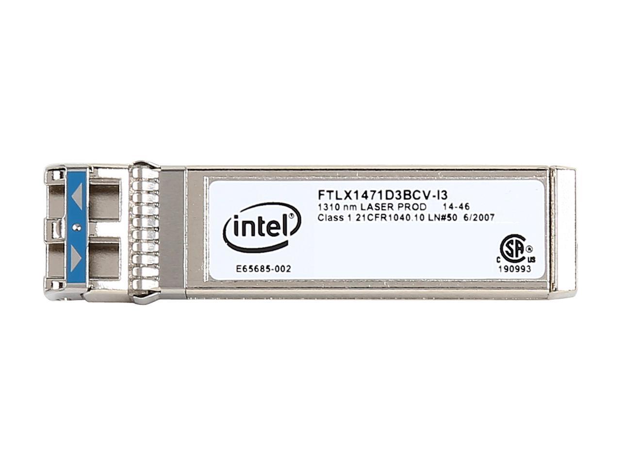 Intel E10GSFPLR Dual Rate 10GBASE-LR SFP+ Module