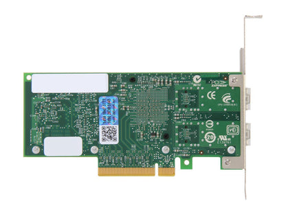 Intel X520-DA2 Dual Ports 10 Gigabit Ethernet Converged Network Adapter, PCI Express 2.0 x8, Low Profile