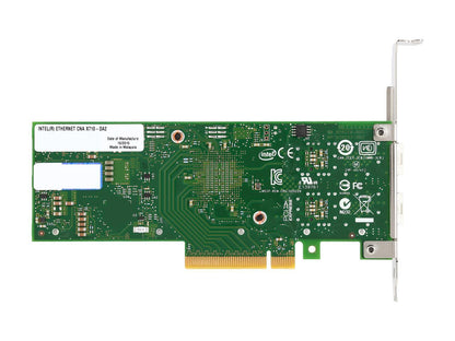 Intel X710DA2 Ethernet Converged Network Adapter PCIe 3.0, x8 Dual port