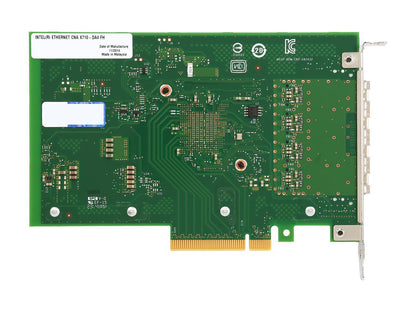 Intel X710DA4FHBLK Ethernet Converged Network Adapter Quad-Port 10GbE Low profile PCIe 3.0, x8 Quad port