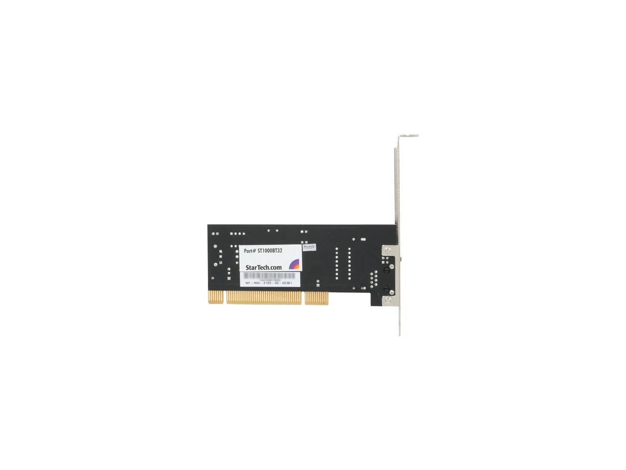StarTech ST1000BT32 1 Port PCI 10/100/1000 32 Bit Gigabit Ethernet Network Adapter Card