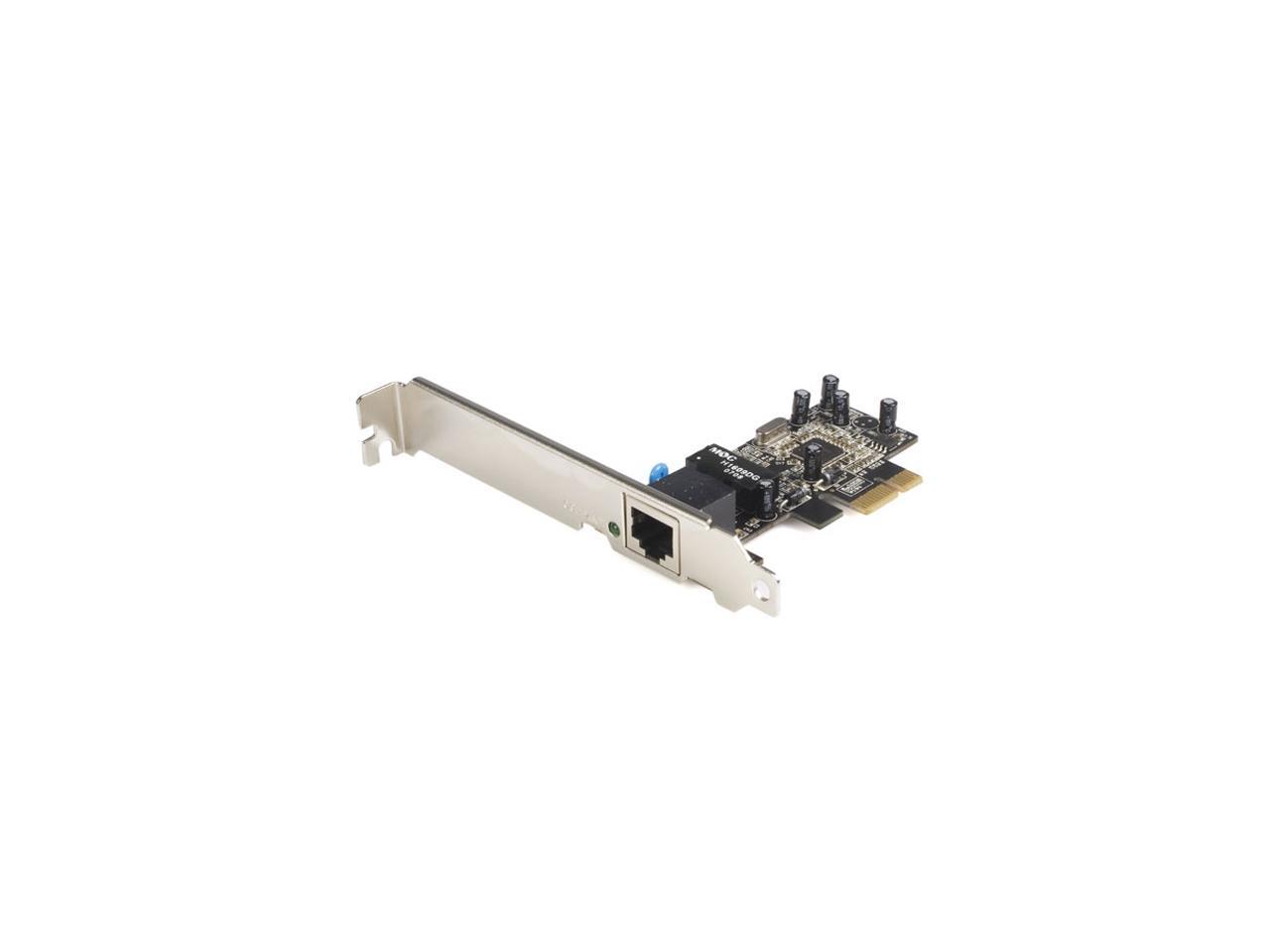 StarTech.com PEX100S 1 Port Ethernet Interface Adapter Card 10/100Mbps PCI-Express 1 x RJ45