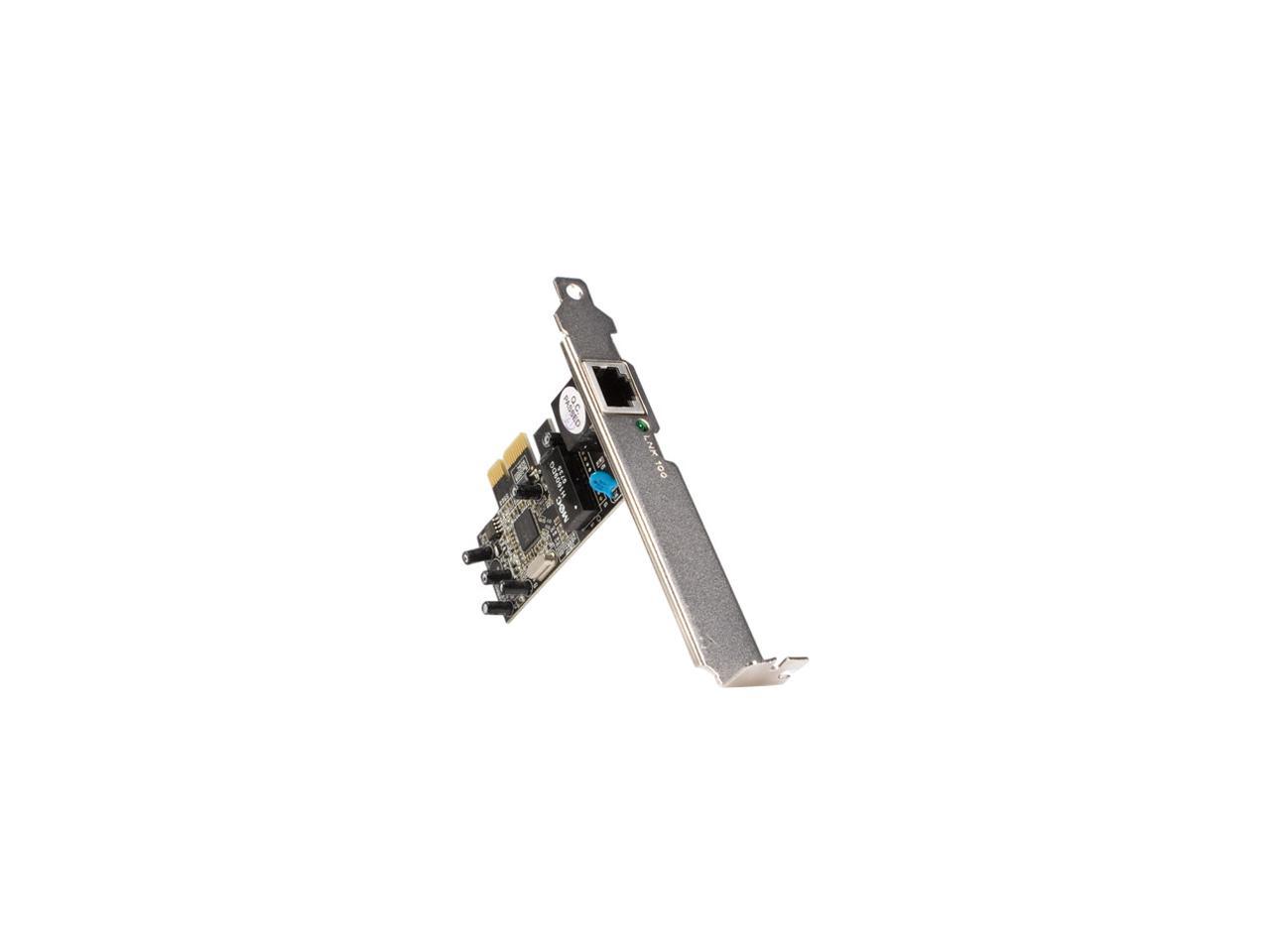 StarTech.com PEX100S 1 Port Ethernet Interface Adapter Card 10/100Mbps PCI-Express 1 x RJ45