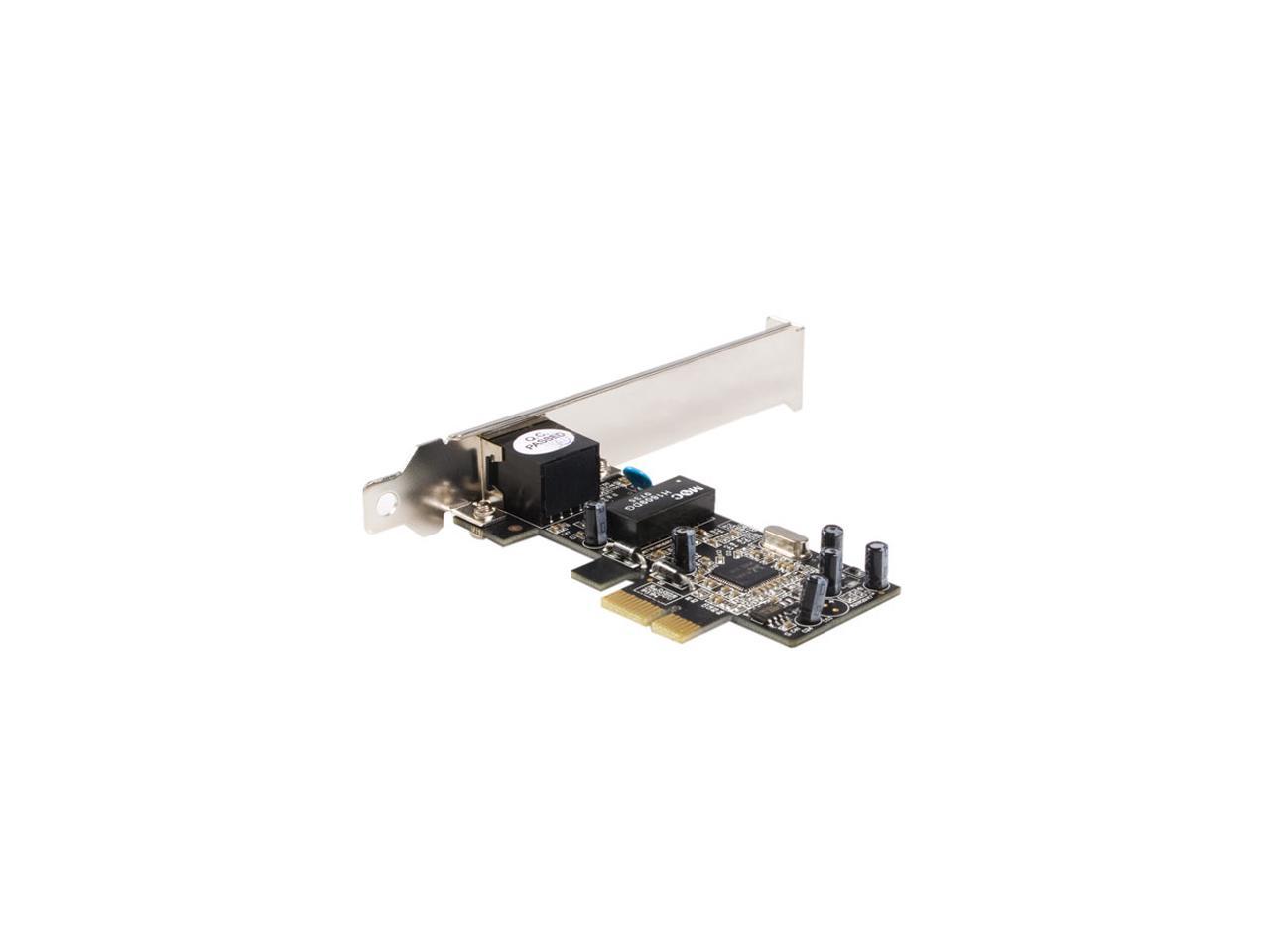 StarTech.com PEX100S 1 Port Ethernet Interface Adapter Card 10/100Mbps PCI-Express 1 x RJ45