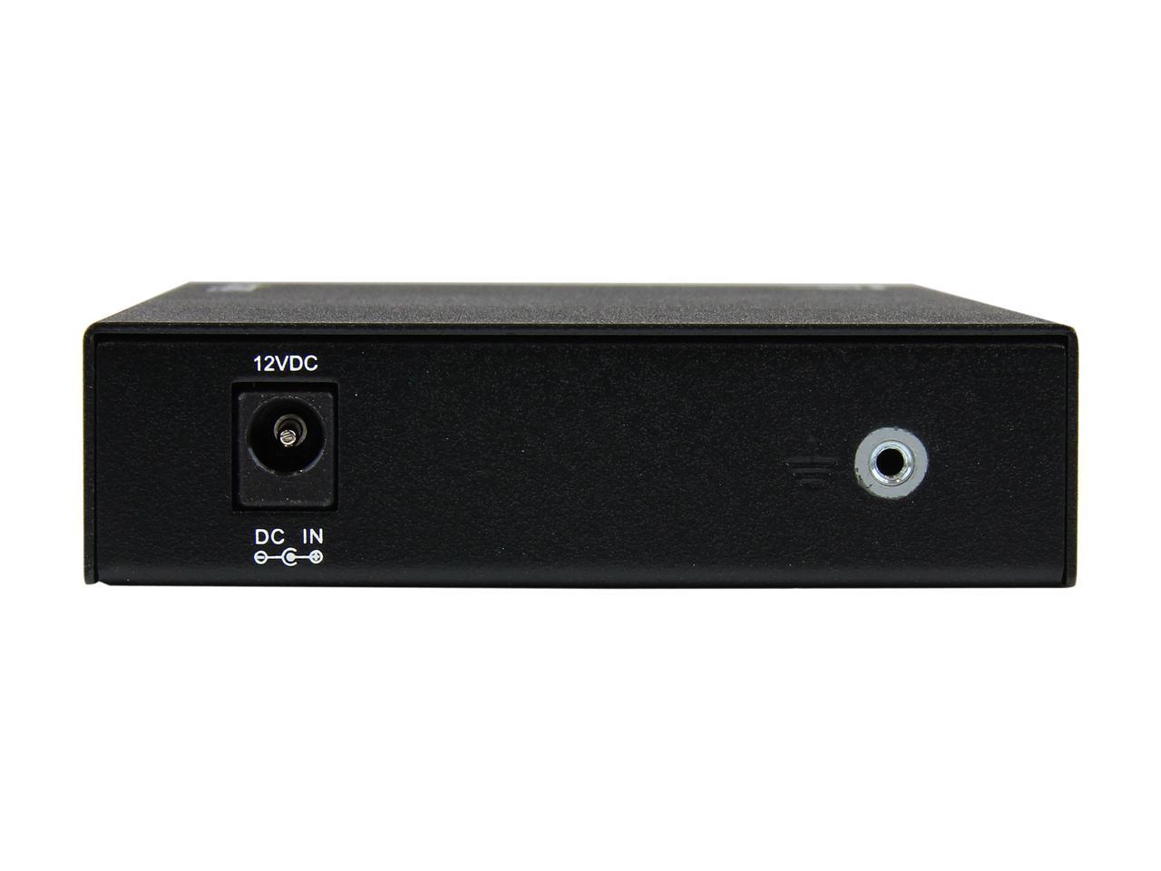 StarTech ET91000SC2 1000 Mbps Gigabit Ethernet Multi Mode Fiber Media Converter with SC 550m