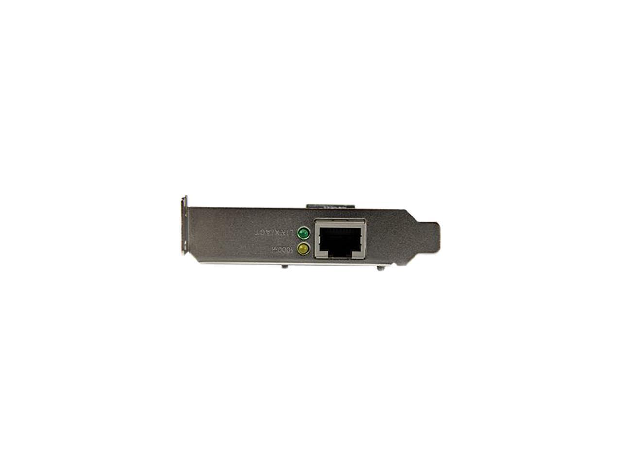 StarTech ST1000SPEX2L PCI-Express x1 Gigabit NIC Server Adapter Network Card - Low Profile