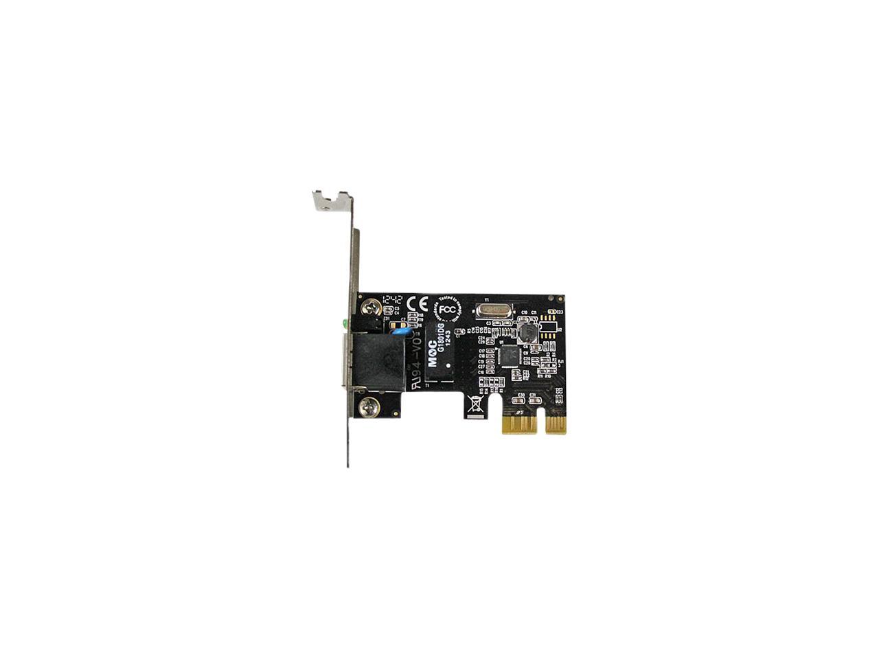 StarTech ST1000SPEX2L PCI-Express x1 Gigabit NIC Server Adapter Network Card - Low Profile