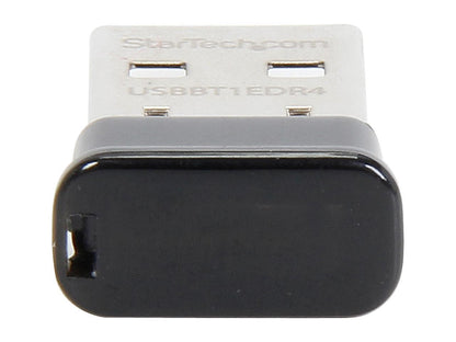 StarTech USBBT1EDR4 Mini USB Bluetooth 4.0 Adapter - 50m / 165 ft. Class 1 EDR Wireless Dongle - Mini Bluetooth Dongle Bluetooth Smart Ready LE+EDR