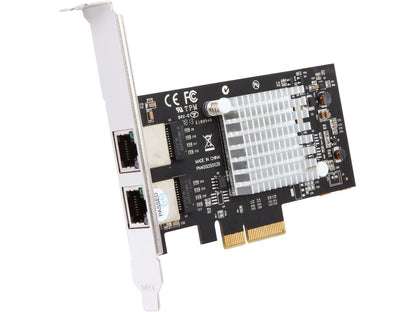 StarTech.com ST2000SPEXI Dual Port PCI Express (PCIe x4) Gigabit Ethernet Server Adapter Network Card - Intel i350 NIC