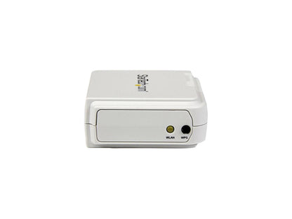 StarTech.com 1 Port USB Wireless N Network Print Server with 10/100 Mbps Ethernet Port - 802.11 b/g/n - Wireless USB 2.0 Print Server