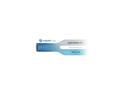 StarTech.com Thunderbolt to Gigabit Ethernet plus USB 3.0 - Thunderbolt Adapter