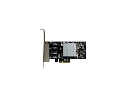 StarTech ST4000SPEXI 4-Port Gigabit Ethernet Network Card - PCI Express, Intel I350 NIC