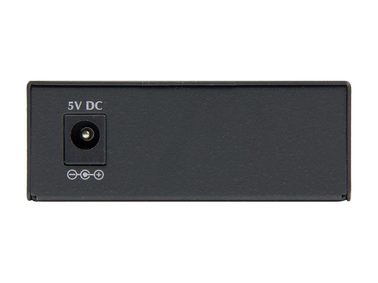 StarTech.com Gigabit Ethernet Fiber Media Converter with Open SFP Slot - Supports 10/100/1000 Networks