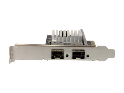 StarTech PEX20000SFPI 10G Network Card - 2 x 10G Open SFP+ Multimode LC Fiber Connector - Intel 82599 Chip - Gigabit Ethernet Card