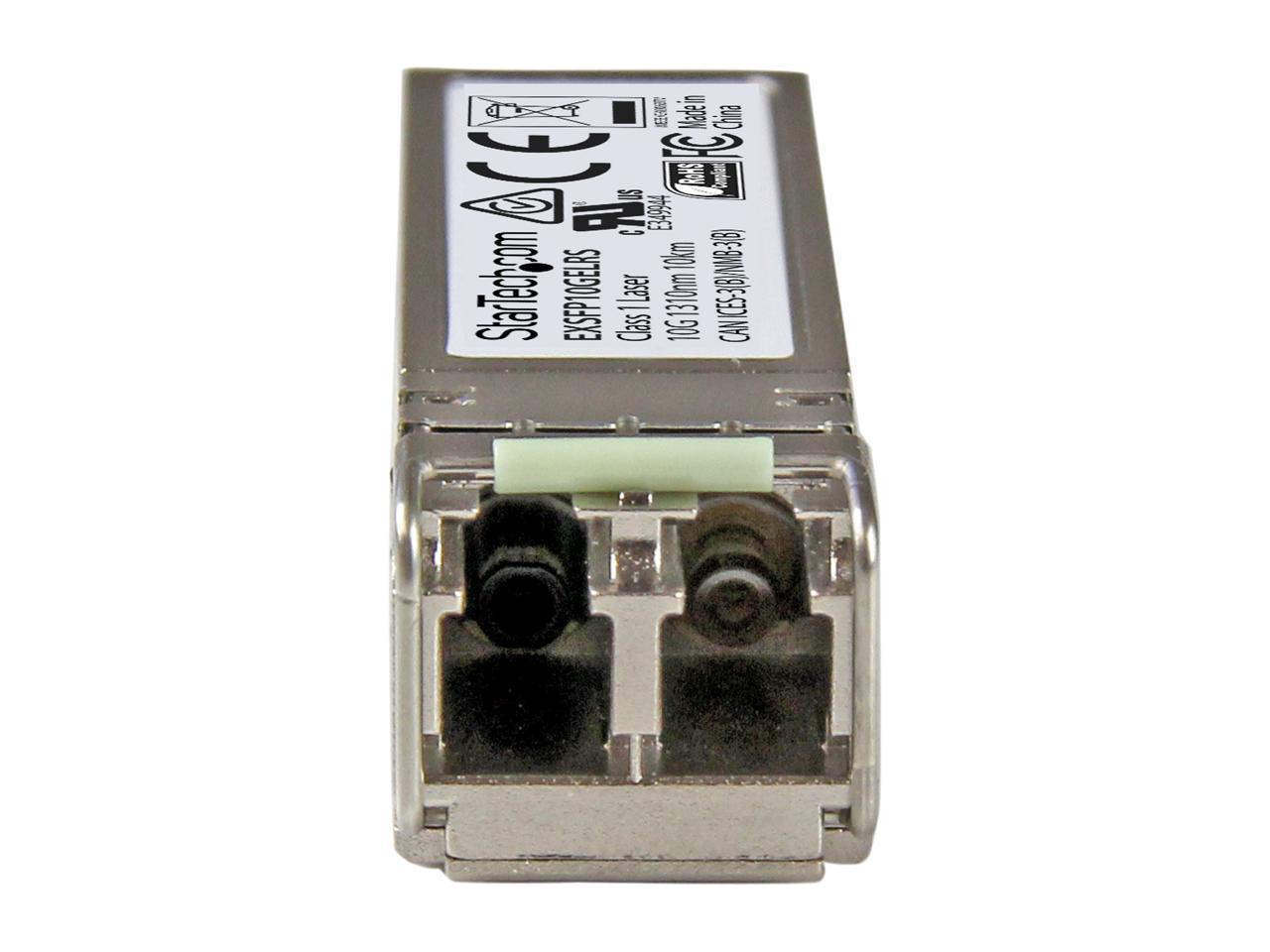 StarTech.com EXSFP10GELRS Juniper EX-SFP-10GE-LR Compatible SFP+ Module - 10GBASE-LR Fiber Optical Transceiver - EXSFP10GELRS