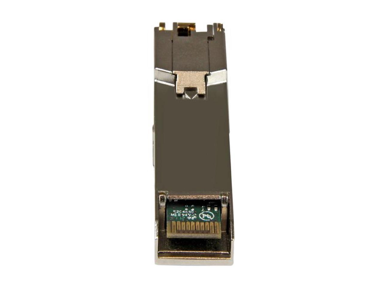 StarTech.com EXSFP1GETST Juniper EX-SFP-1GE-T Compatible SFP Module - 1000BASE-T RJ45 Copper Transceiver - EXSFP1GETST