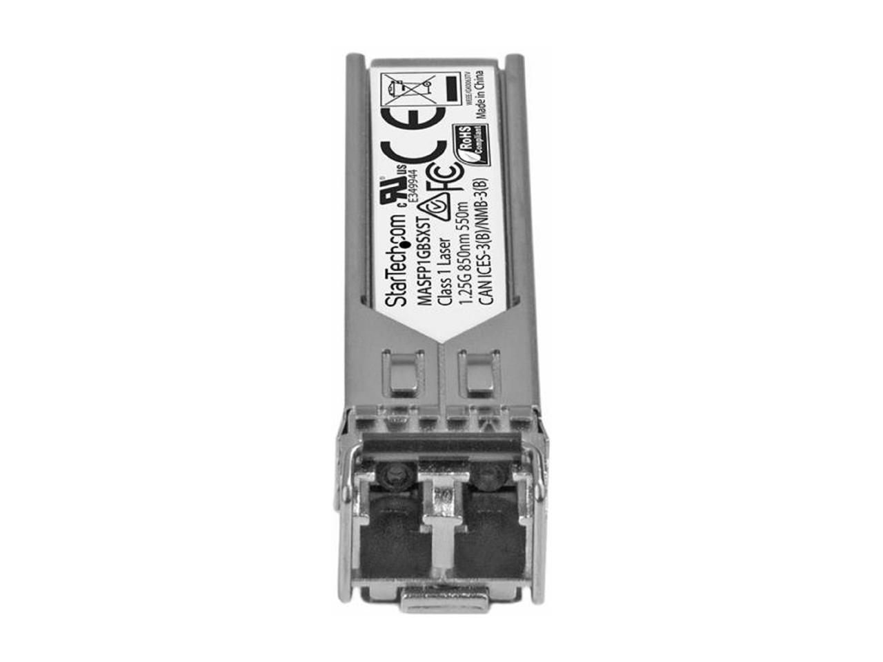 StarTech.com MASFP1GBSXST Cisco MA-SFP-1GB-SX Compatible SFP Module - 1000BASE-SX Fiber Optical Transceiver - MASFP1GBSXST