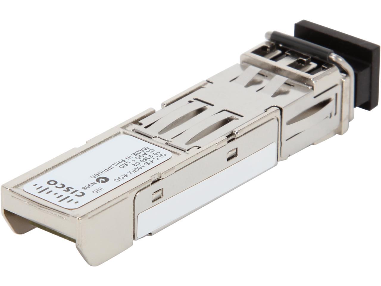 CISCO GLC-FE-100FX-RGD= 100BASE-FX SFP Module 100 Mbps